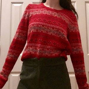 Fair Isle Sweater